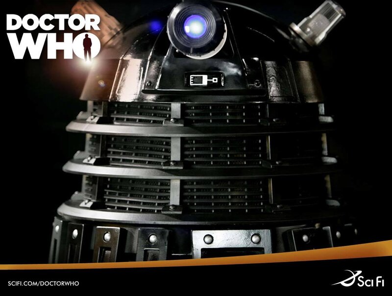Dalek Robot — Black, Dramatic, Photograph