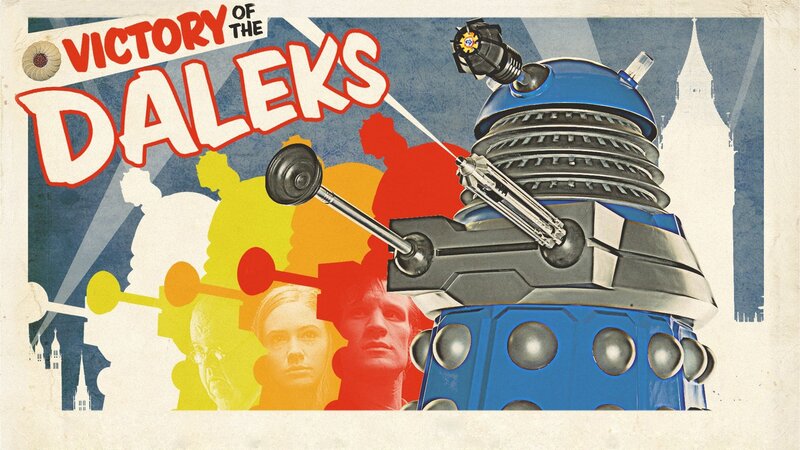 Dalek Robot — Blue, Dramatic