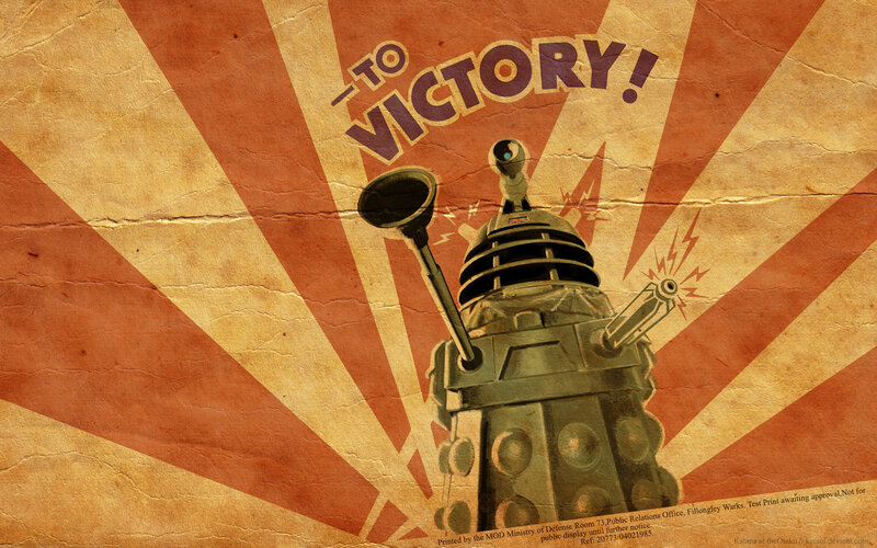 Dalek Robot — Brown, Dramatic