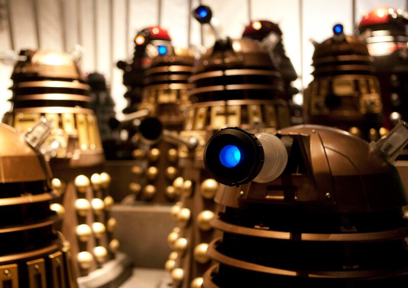 Dalek Robots in Display