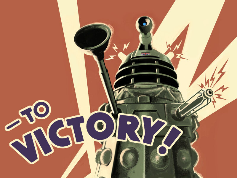 Dalek Victory Poster