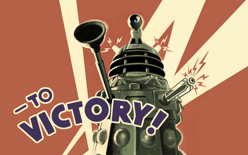 Dalek Victory Poster