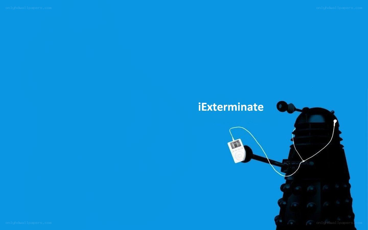 Dalek with iPod