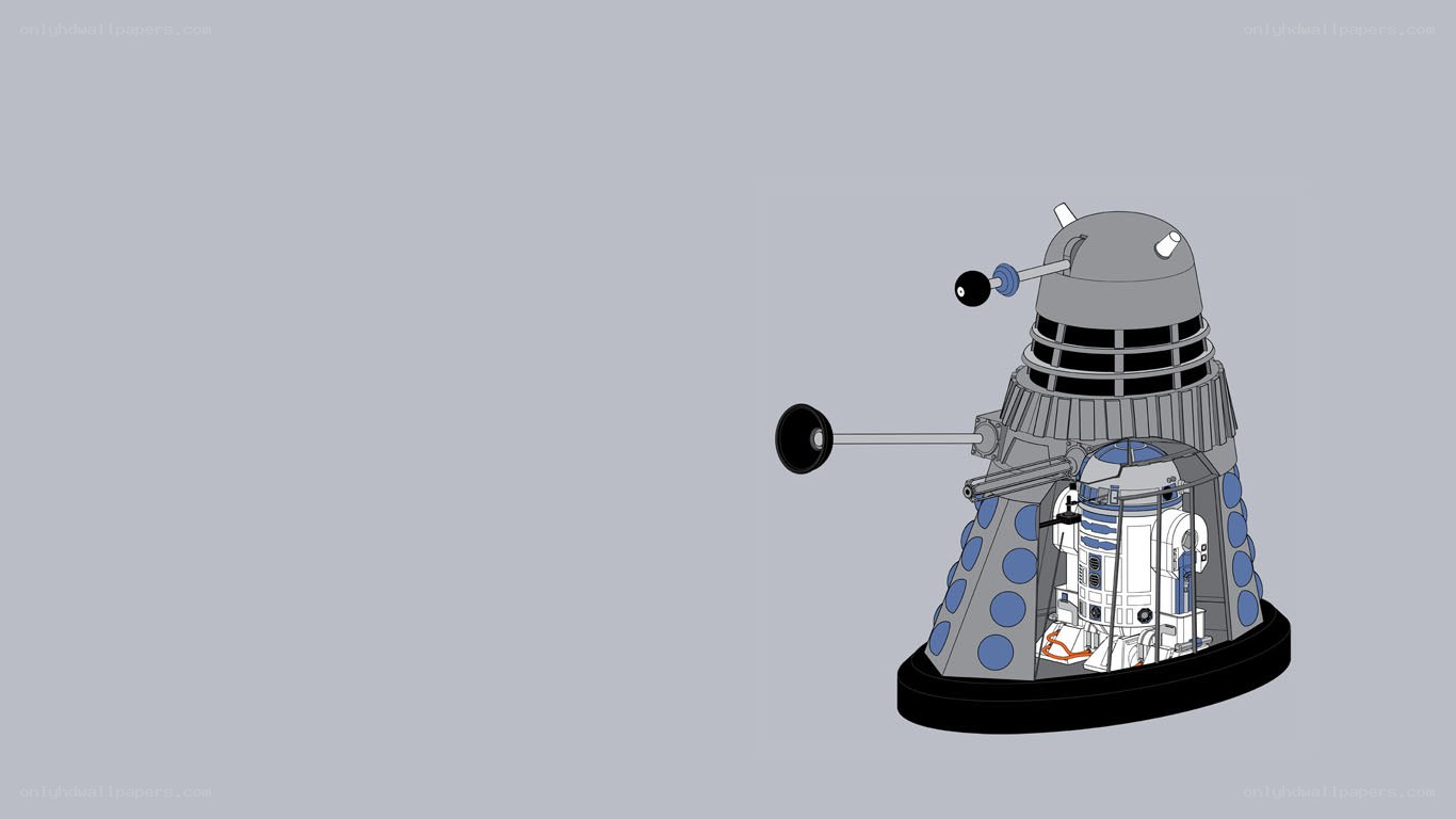 Dalek with R2-D2 inside