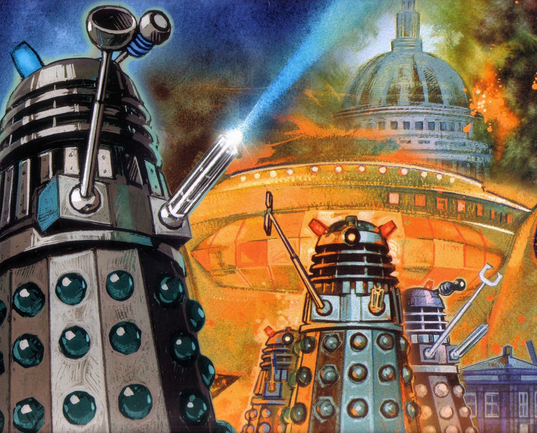 Daleks attack London