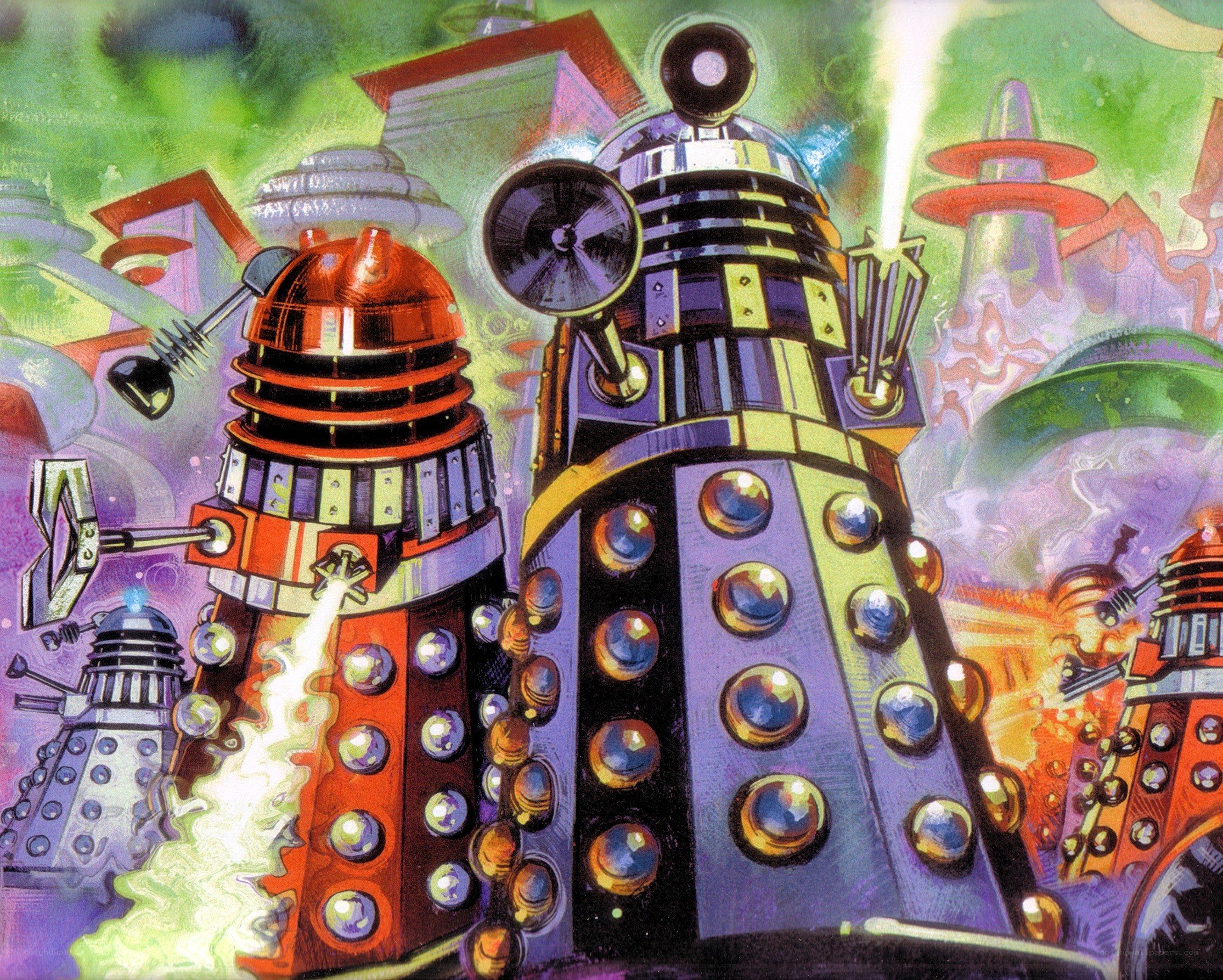 Daleks in battle