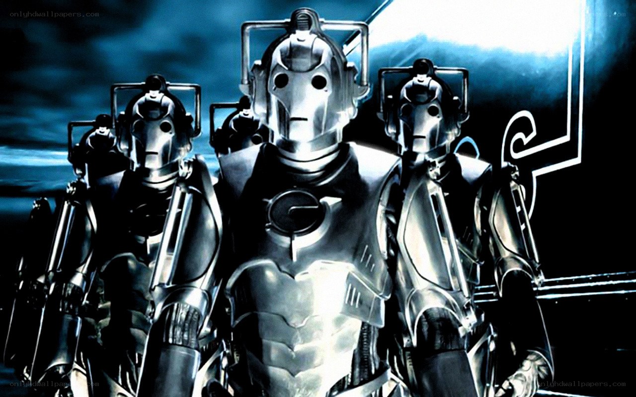 Daleks in formation