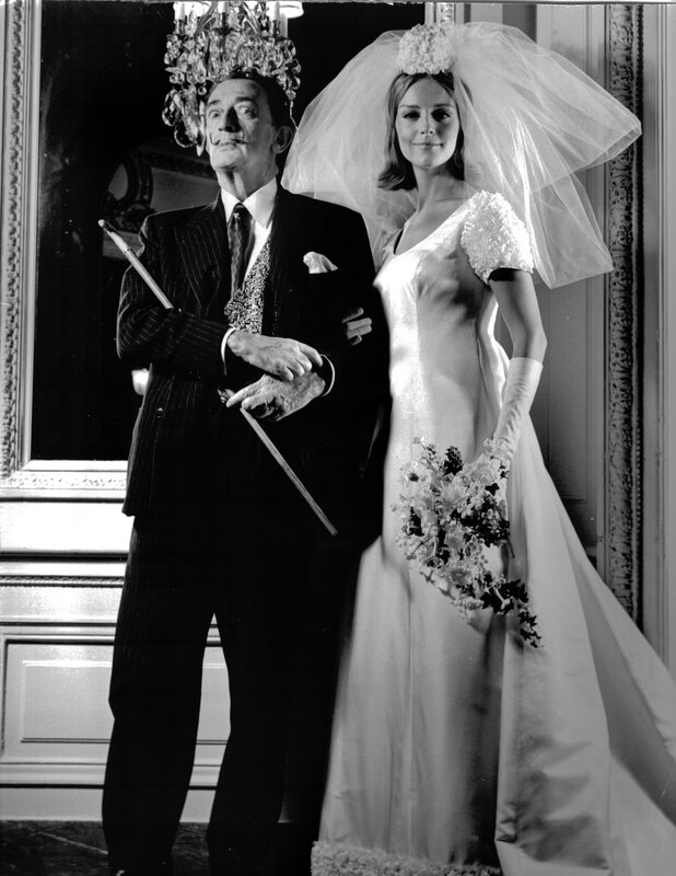 Dali and his bride