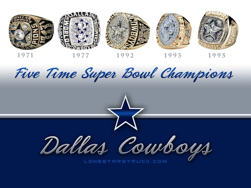 Dallas Cowboys Championship Rings