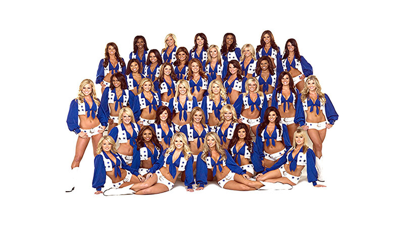 Dallas Cowboys Cheerleaders group photo