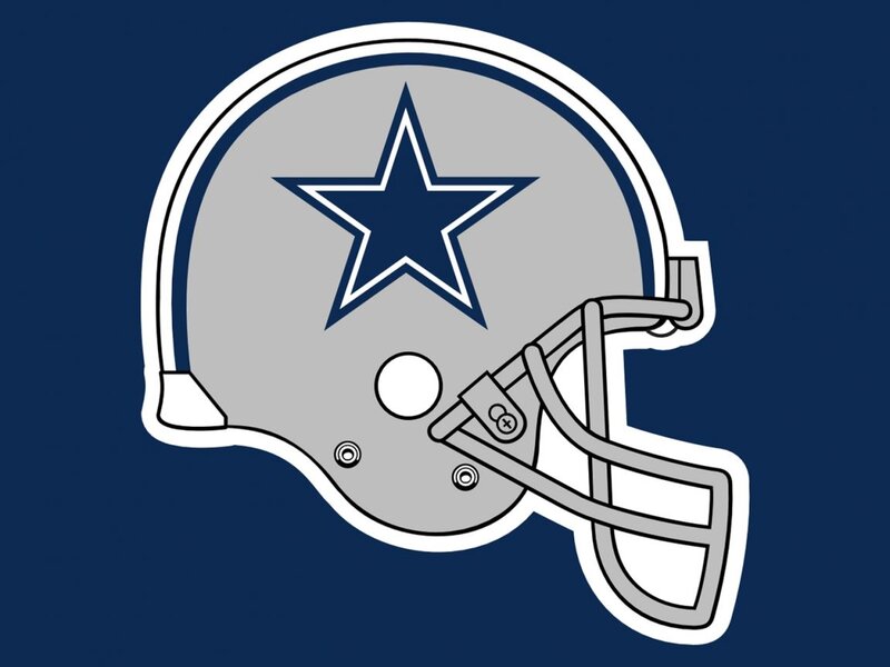 Dallas Cowboys Helmet — Blue, Neutral