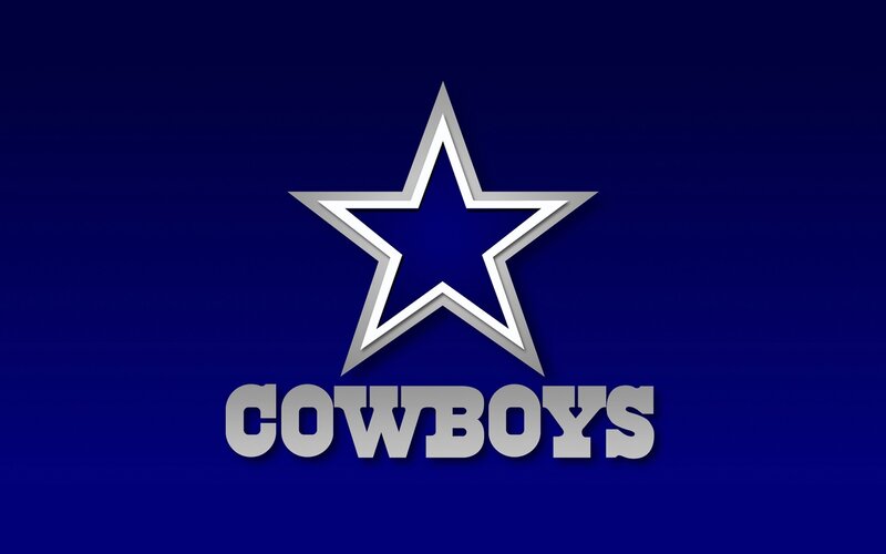Dallas Cowboys Logo — Blue, Bold, Vector Art, Star
