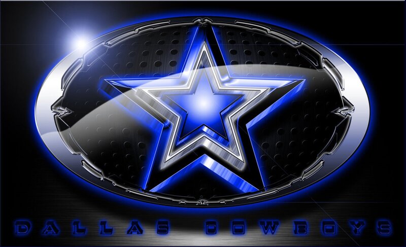 Dallas Cowboys Logo — Blue, Dramatic
