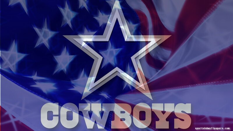 Dallas Cowboys Logo — Blue, Patriotic