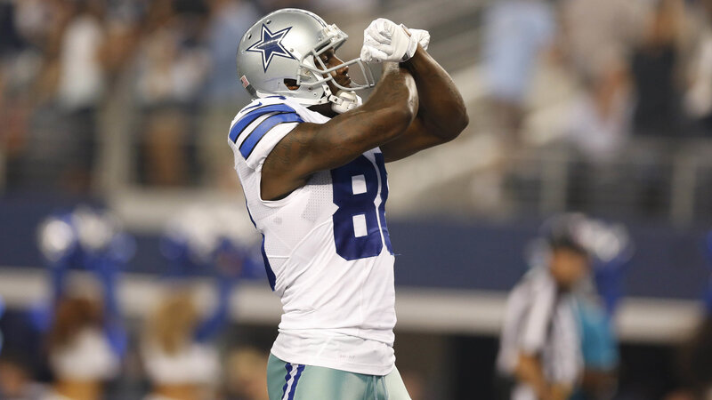 Dallas Cowboys player celebrating