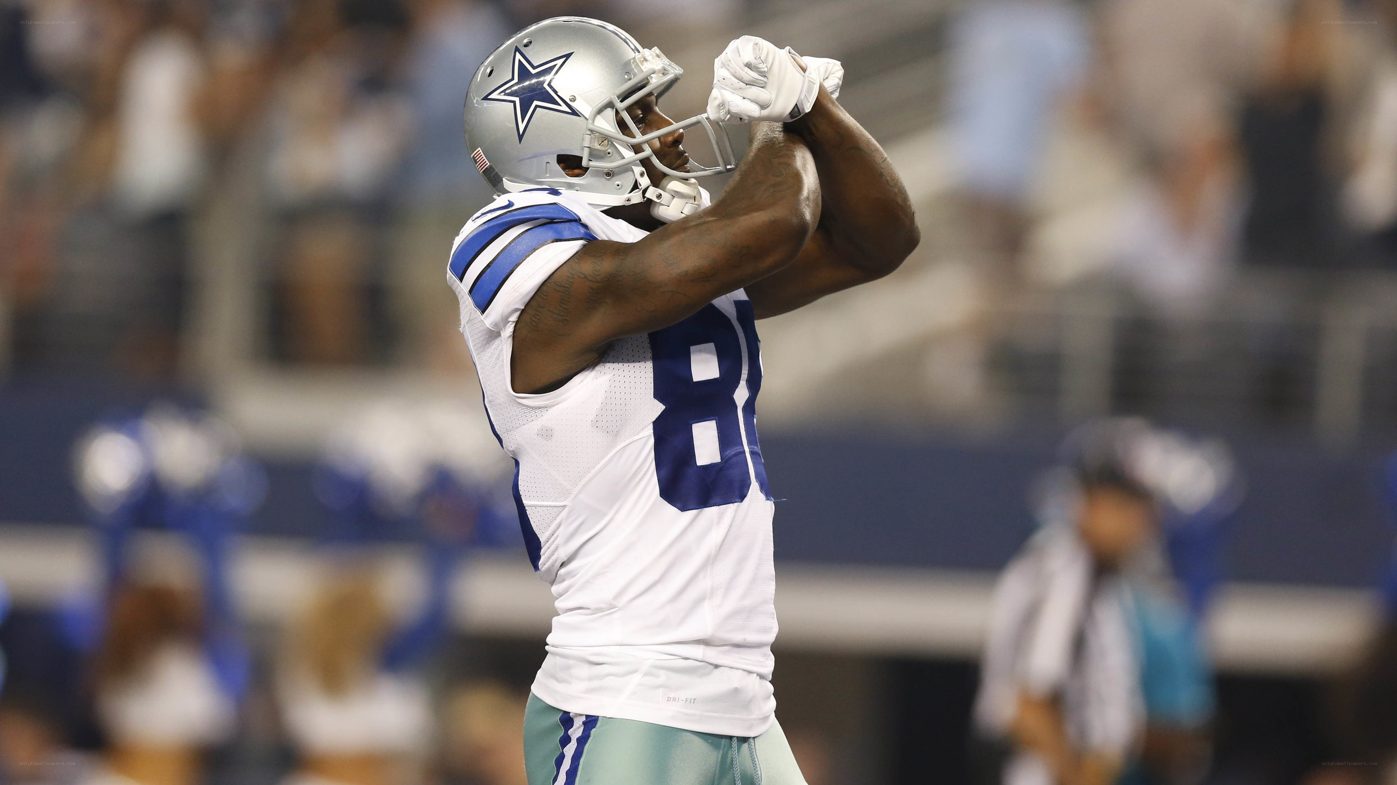 Dallas Cowboys player celebrating