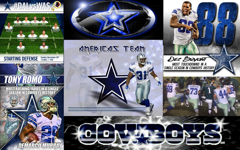 Dallas Cowboys Players — Blue, Energetic
