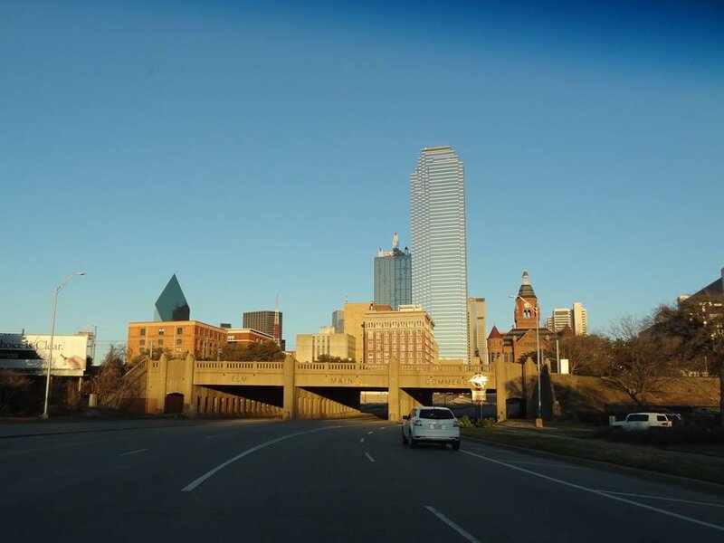 Dallas Skyline — Blue