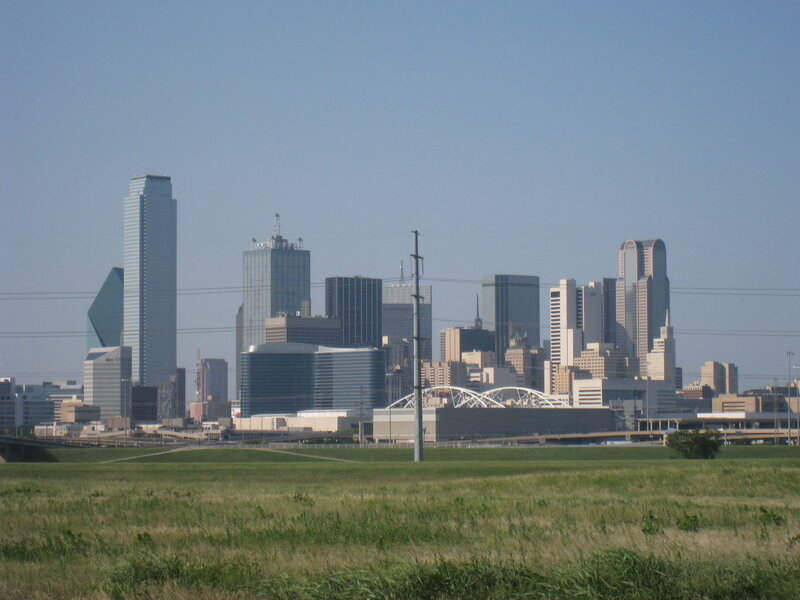 Dallas Skyline — Green