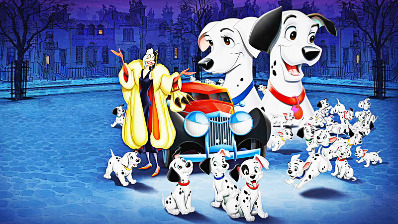 Dalmatian Puppies and Dogs — Blue