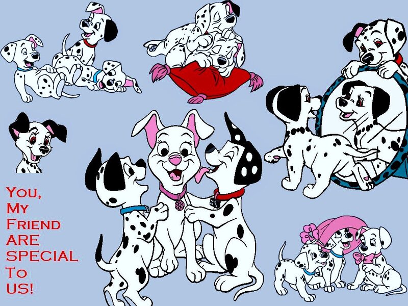 Dalmatian Puppies — Blue, Happy