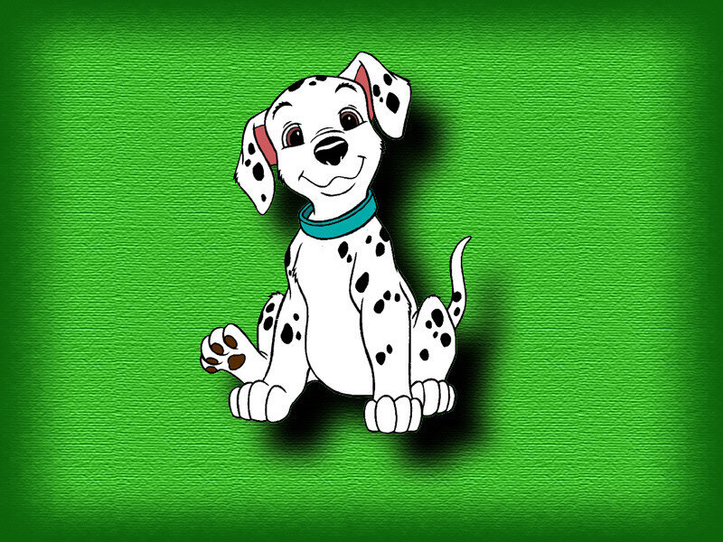 Dalmatian puppy cartoon