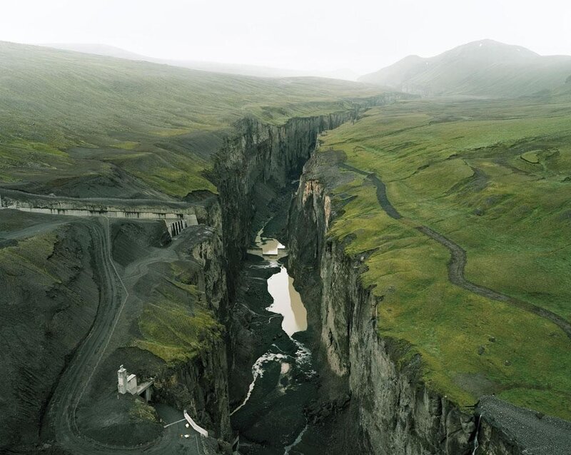 Dam in Canyon
