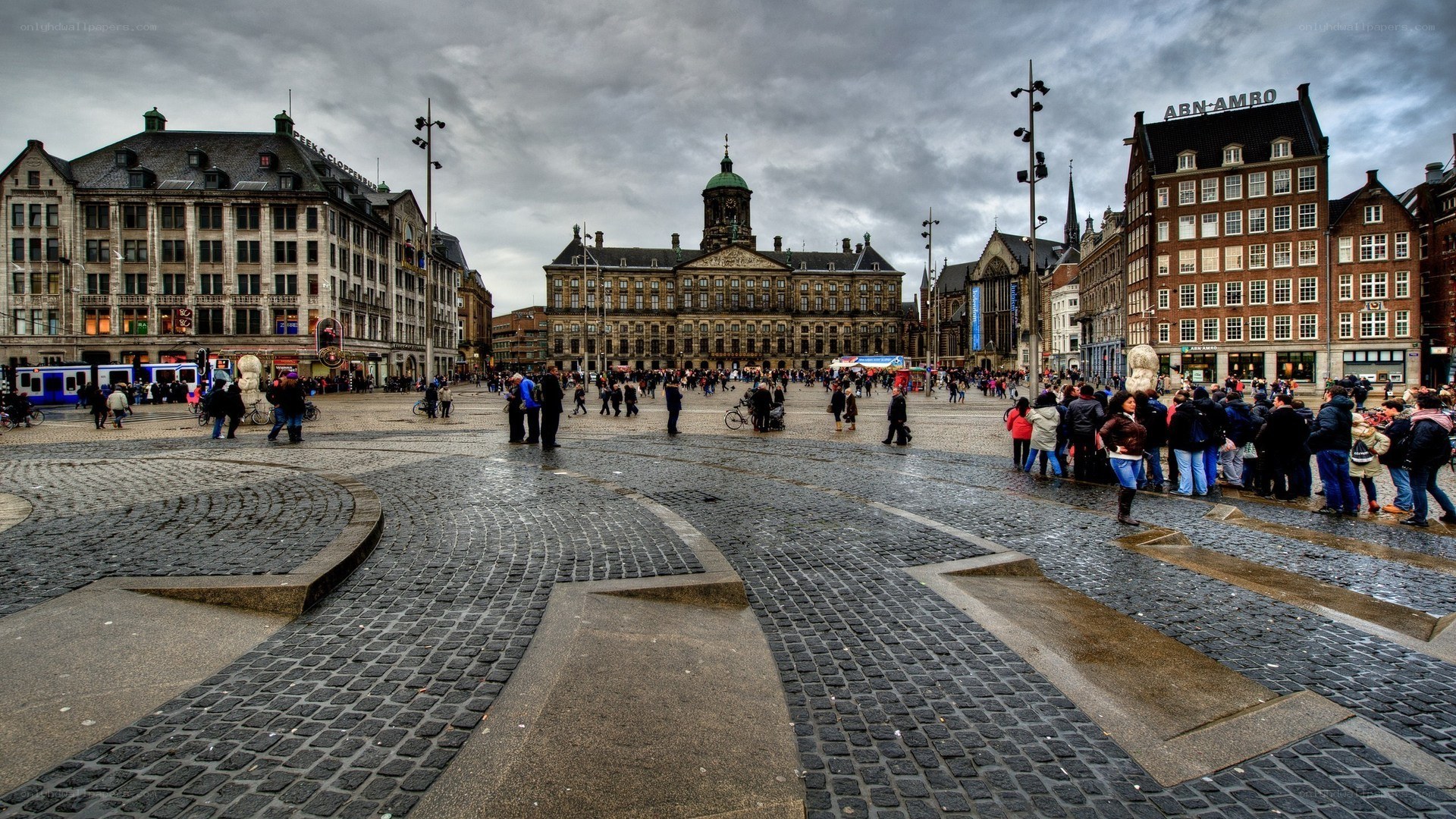 Dam Square in Amsterdam