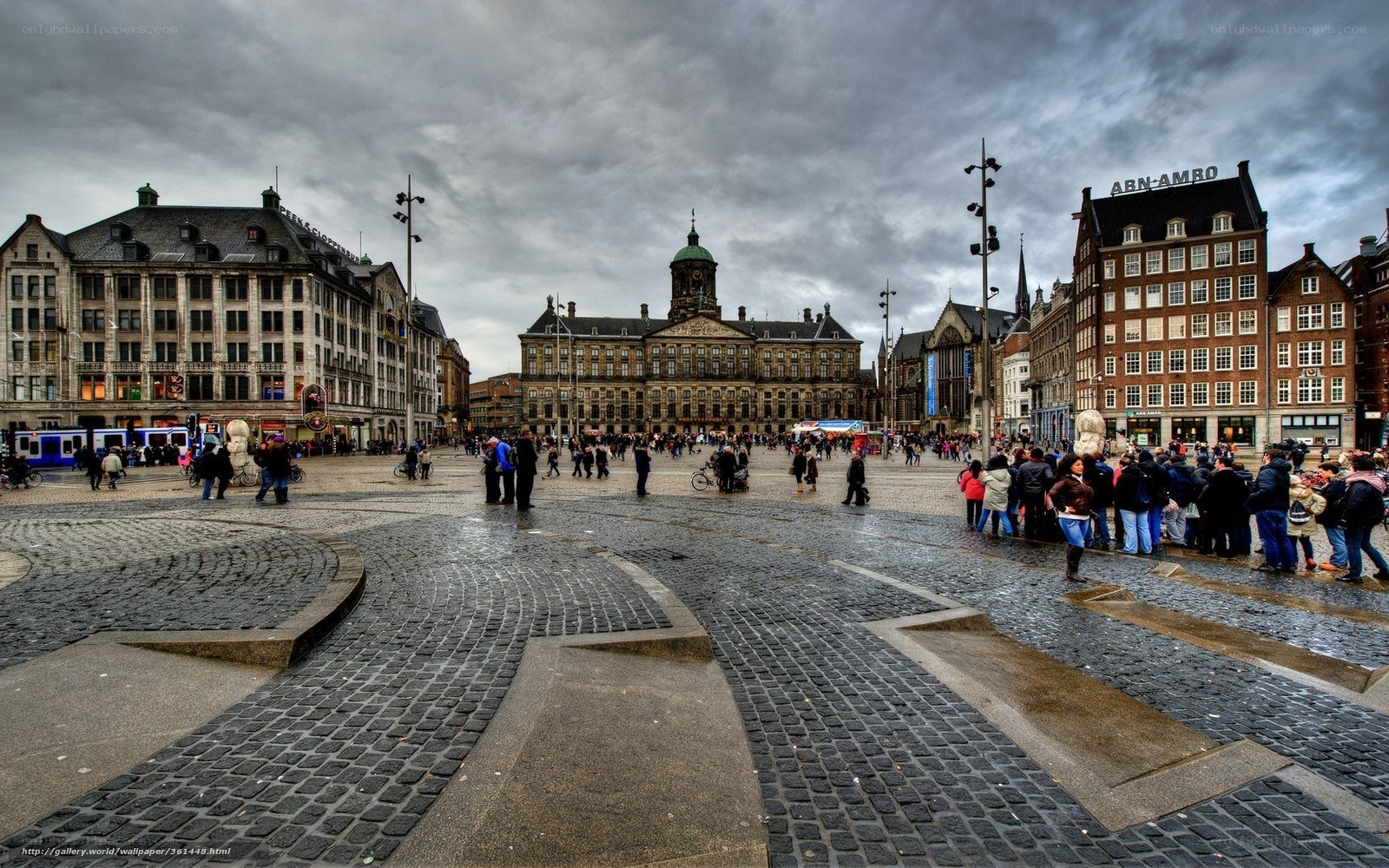 Dam Square in Amsterdam