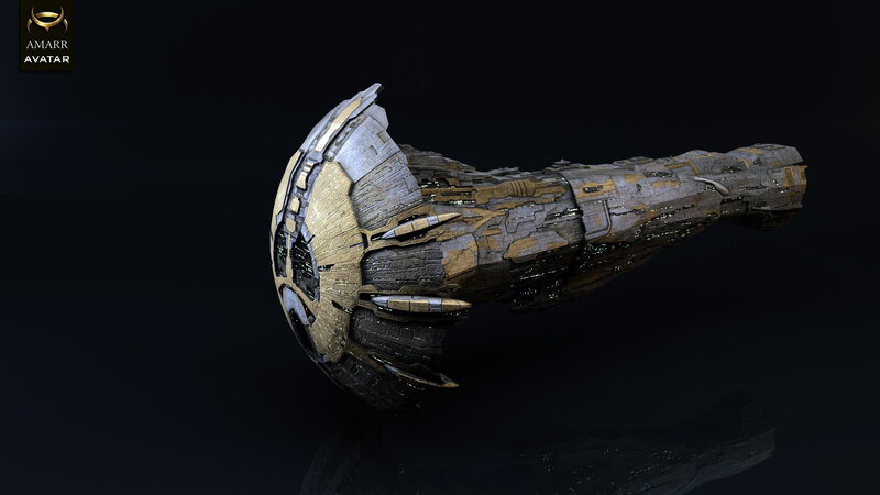 damaged alien spacecraft