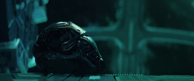 Damaged Helmet on Surface