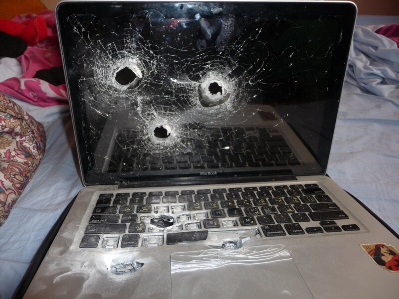 Damaged Laptop