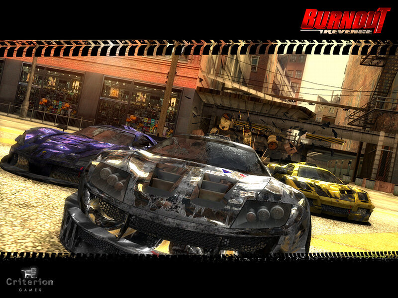 Damaged Race Cars