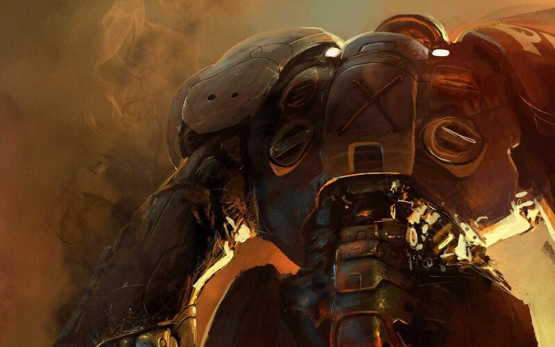Damaged Robot Armor