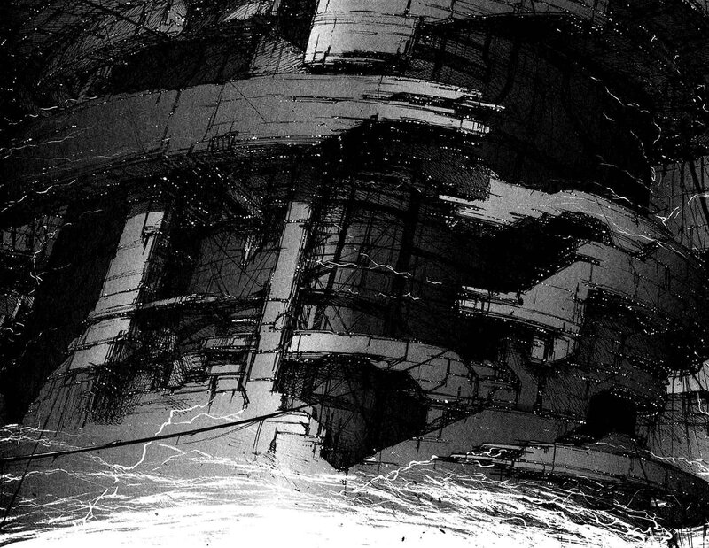 Damaged Spaceship Hull
