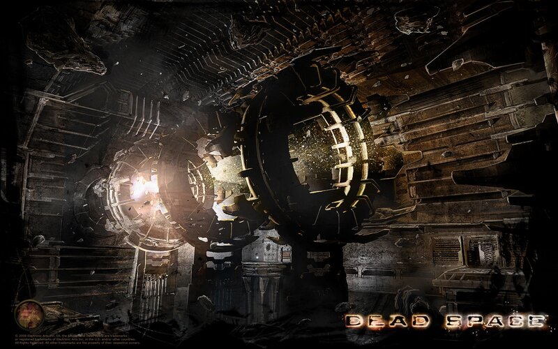 Damaged Spaceship Interior