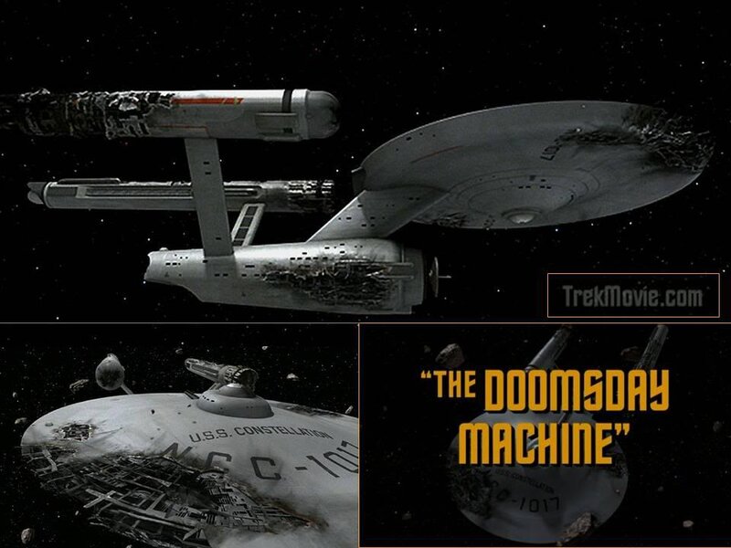 Damaged Starship — Black