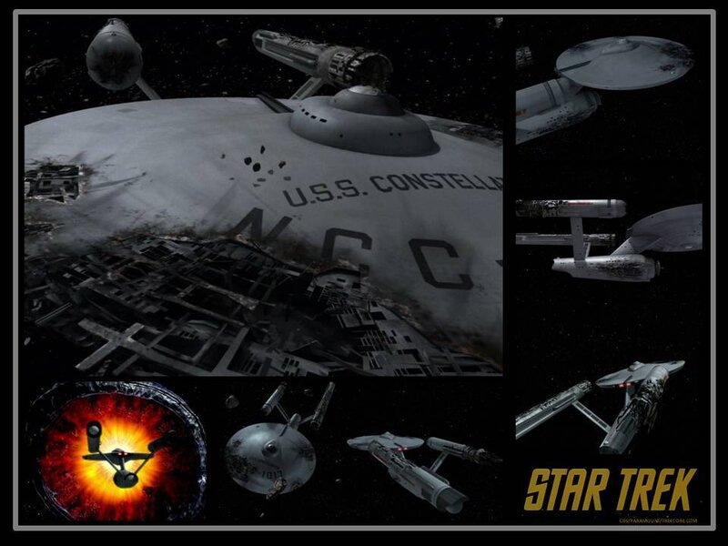 Damaged Starship