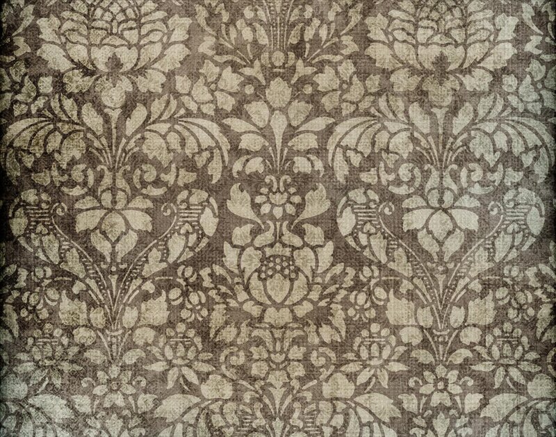 damask floral pattern texture