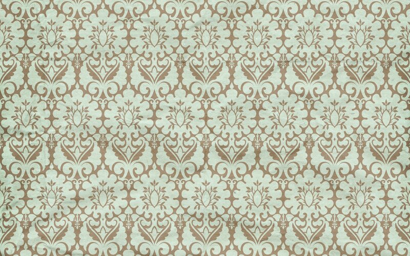 Damask Pattern on Paper