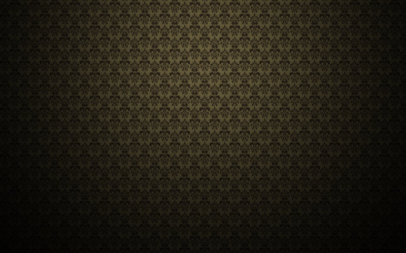 Damask Pattern Wallpaper — Black, Dark, Abstract
