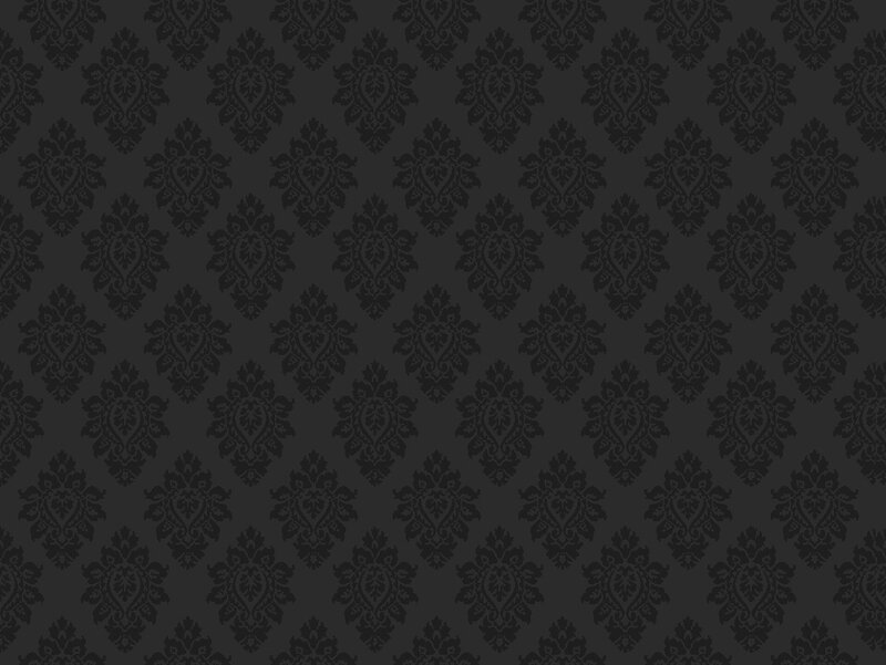 Damask Pattern Wallpaper — Black, Neutral