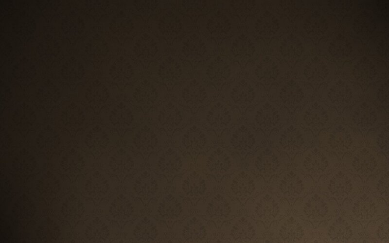 Damask Pattern Wallpaper — Brown, Dark