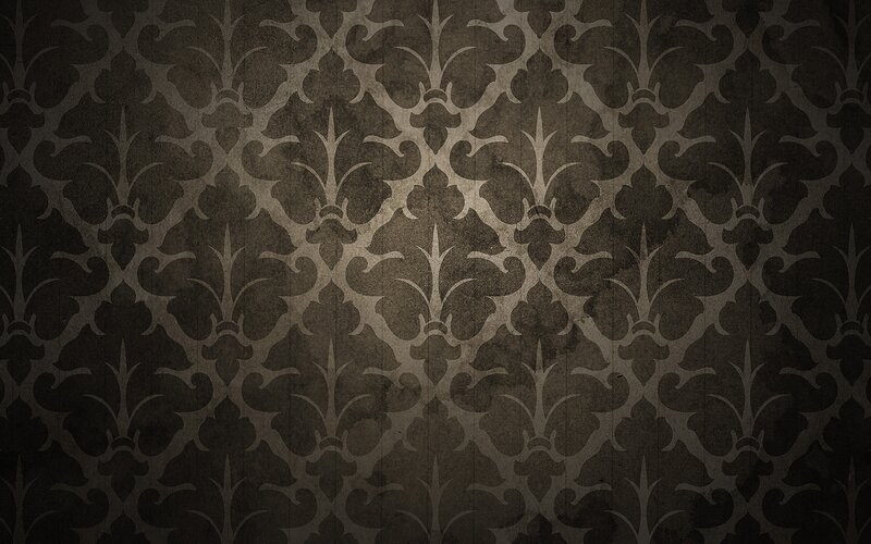 Damask Wallpaper Pattern — Dark