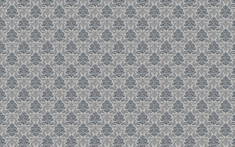 Damask Wallpaper Pattern — Gray, Ornate