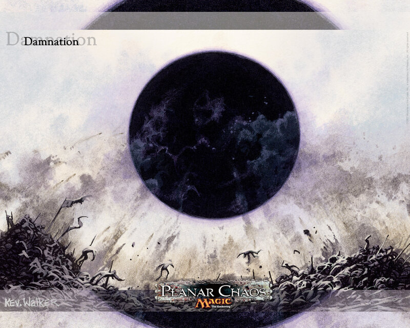 Damnation artwork from Planar Chaos