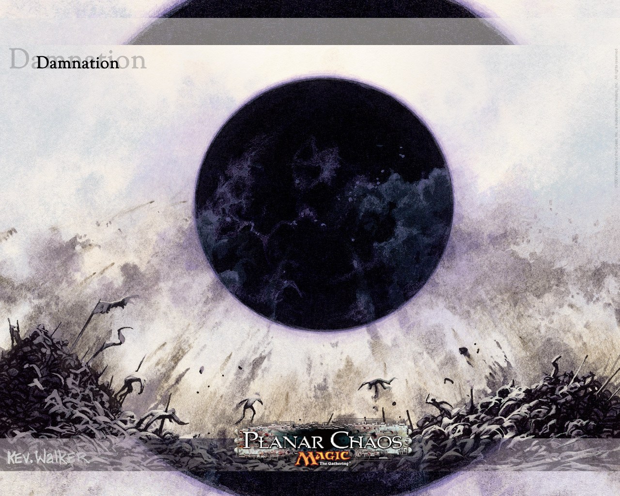 Damnation artwork from Planar Chaos