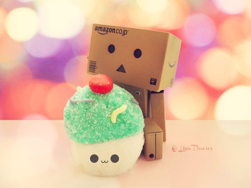 Danbo and Cupcake Figure