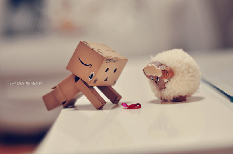 Danbo and Sheep Figurine