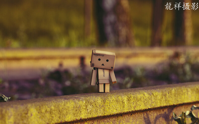 Danbo Cardboard Figure — Yellow